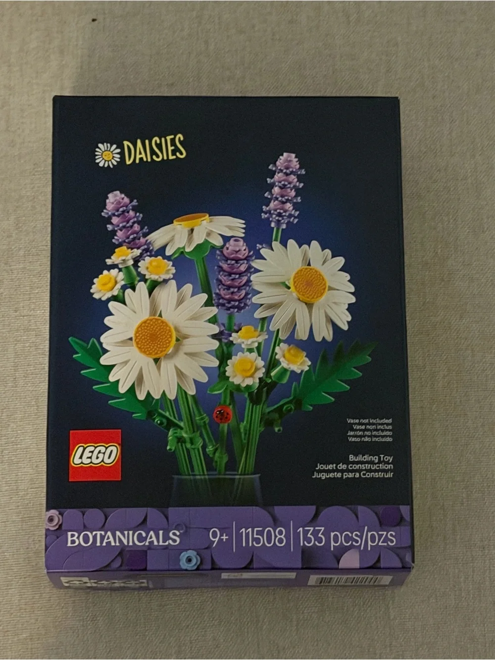 Lego Botanicals Daisies Set — White, Yellow & Purple Accents
